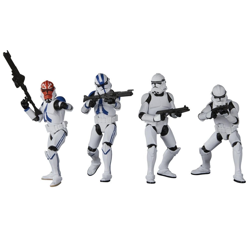 Boneco de ação STAR WARS The Vintage Collection, pacote com 4, 9,5 cm