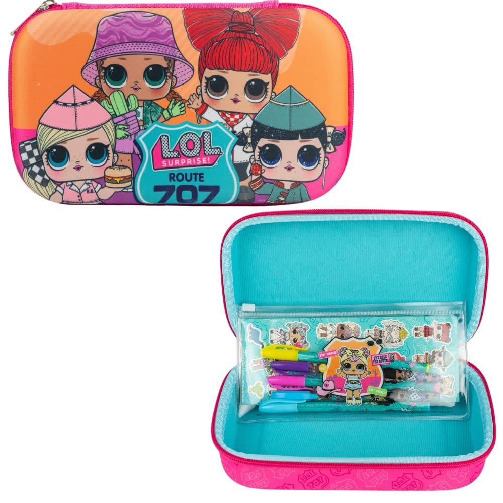Conjunto de estojos para lápis com designs inovadores LOL Surprise Dolls Girls