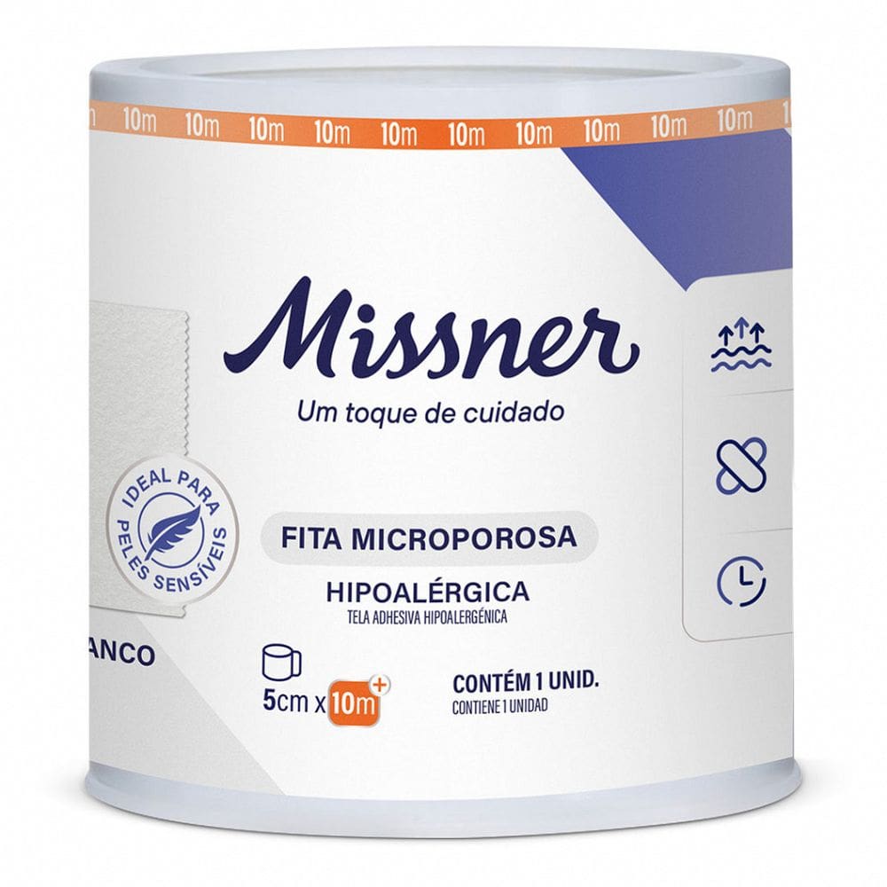 Fita Microporosa Bege 5x10 - Missner