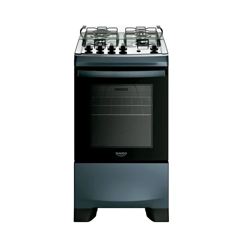 Fogão Dako Supreme 4 Bocas com Mesa Inox