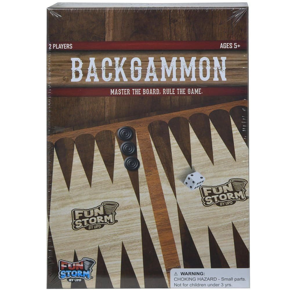 Jogo de gamão FUN STORM Classic Deluxe Box