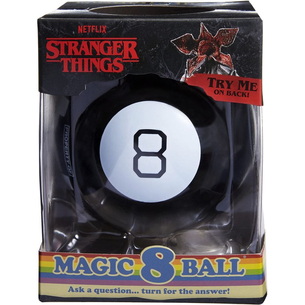 Jogo inovador Mattel Games Magic 8 Ball Stranger Things