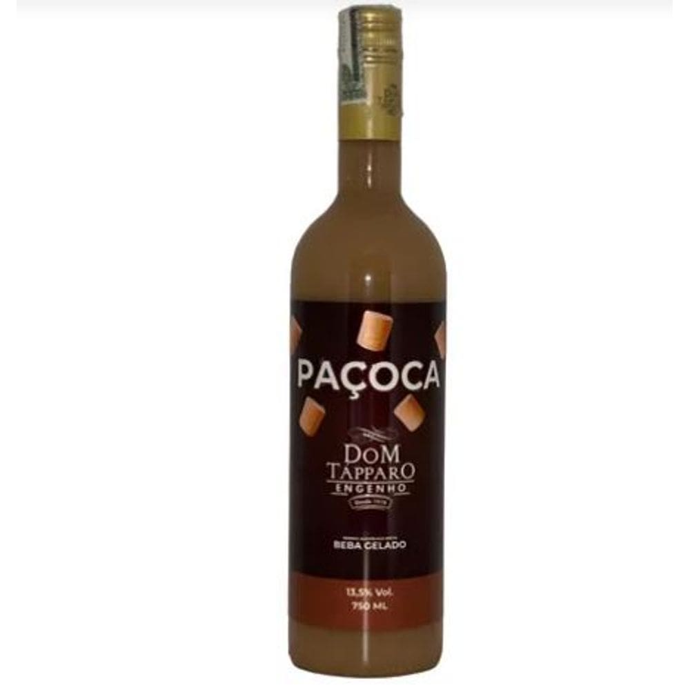 Licor Fino Paçoca 750ml Dom Tapparo