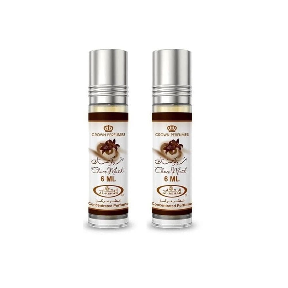 Perfume Al-Rehab Choco Musk Concentrado Rollerball 6 mL (x2)
