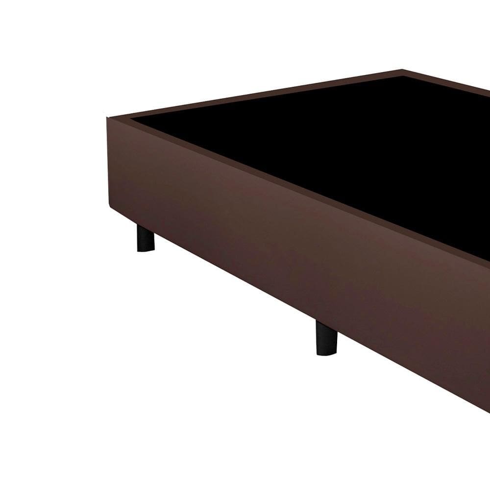 Base Box Para Colchão Solteiro Suede Gazin 188cm x 88cm