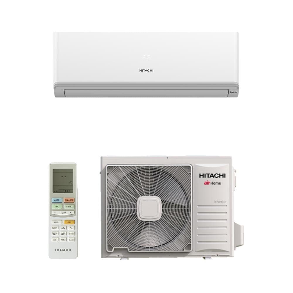 Ar Condicionado Split Hi Wall Inverter Hitachi AirHome 12.000 Btus Frio 220V R-32