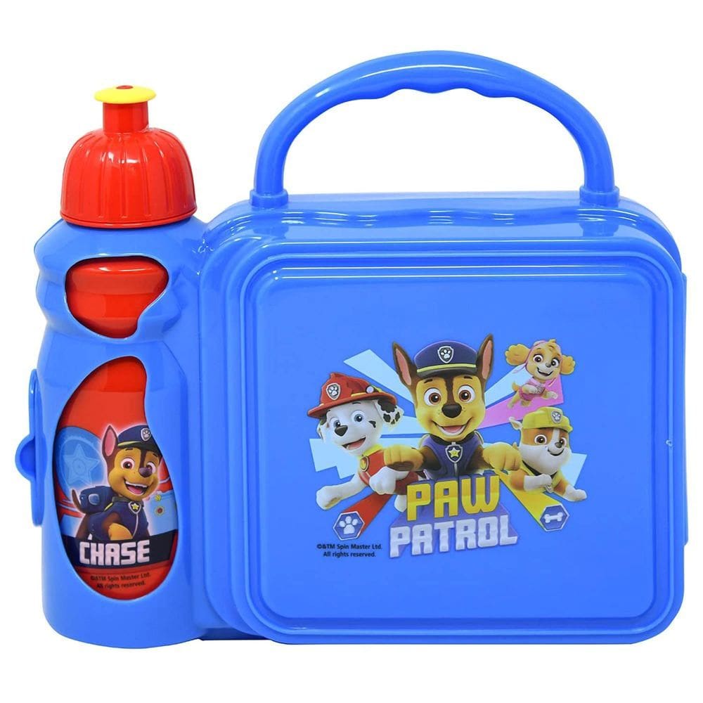 Lancheira com garrafa de água United Pacific Designs Paw Patrol