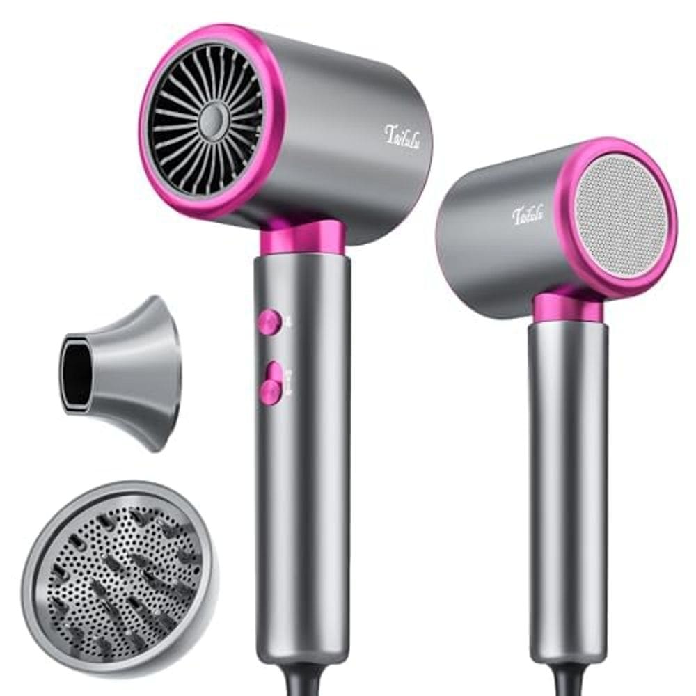 Secador de cabelo Tailulu Professional 1875W Ionic com difusor 110V
