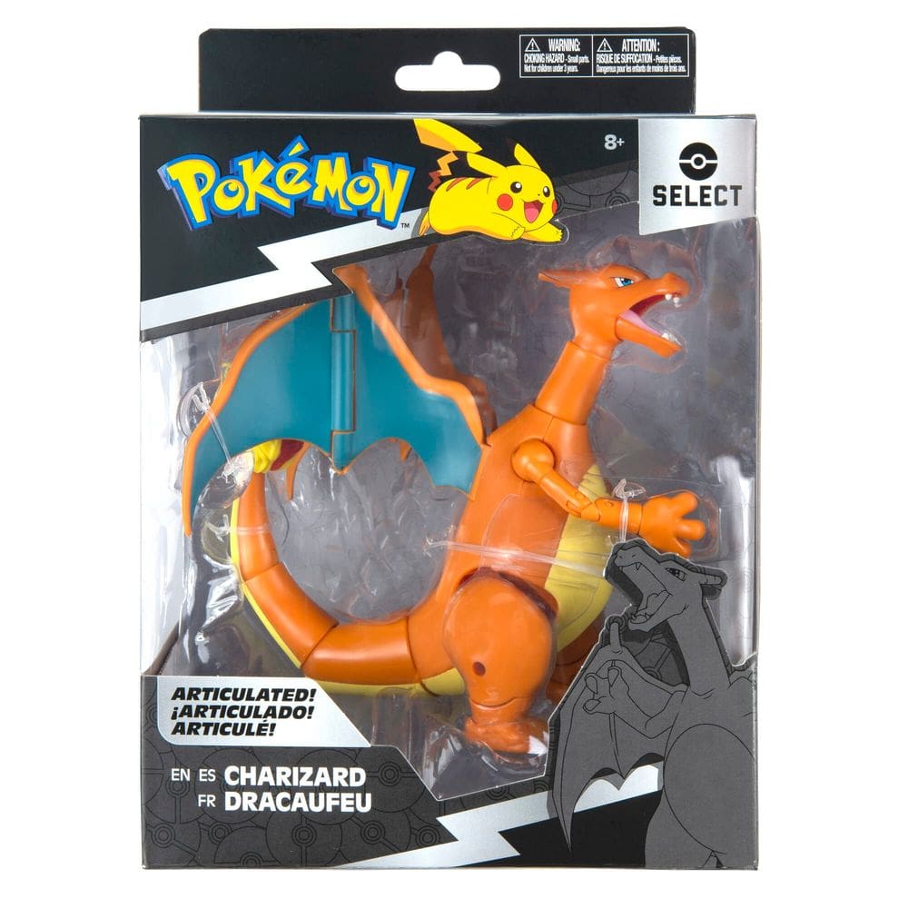 Figura de ação Pokémon Charizard 15 pontos de articulação