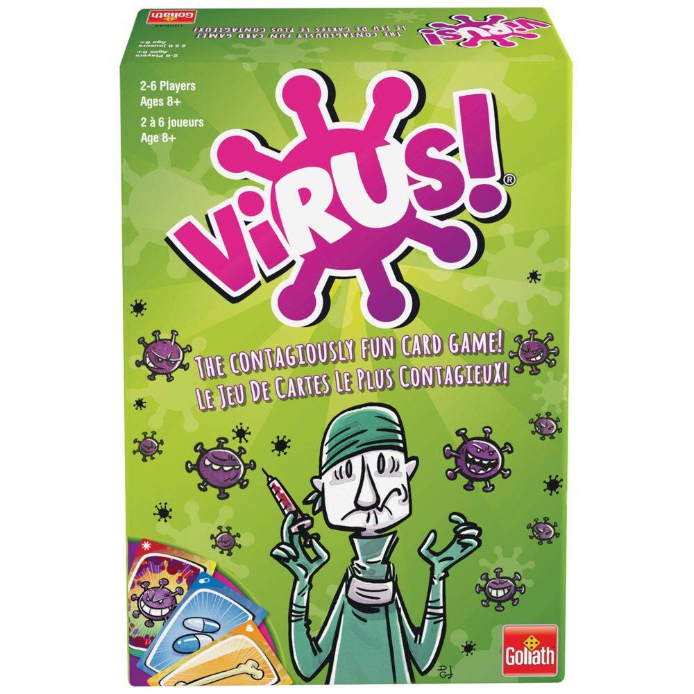Jogo de cartas Goliath Virus Contagiously Fun Green (108644)