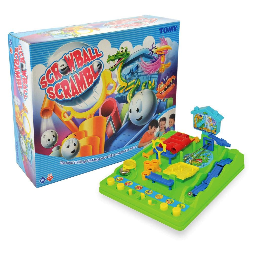 Jogo Marble Run TOMY Games Screwball Scramble Kids 5+ Anos