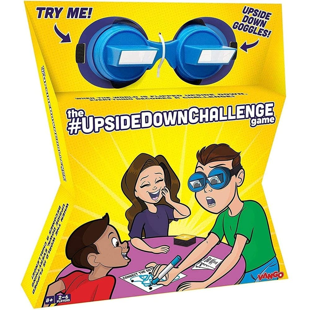 Jogo Vango UpsidedownChallenge Kids Family com óculos de cabeça para baixo
