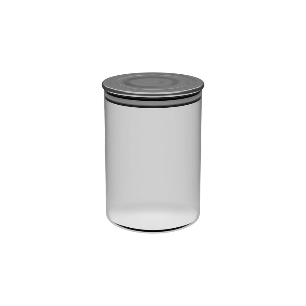 Pote para Mantimento Le em Vidro Borosilicato Hermético com Tampa Inox 1,4L