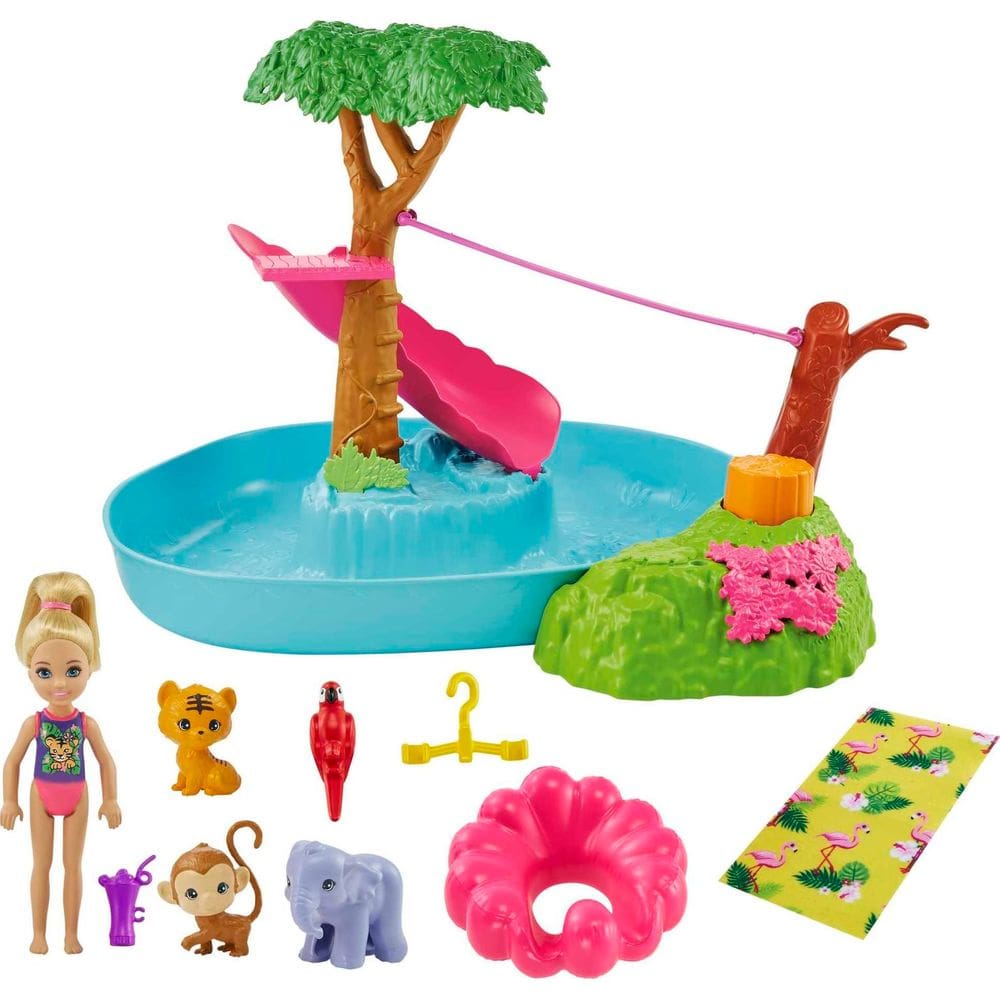 Conjunto de brinquedos Barbie Chelsea The Lost Birthday com boneca Chelsea