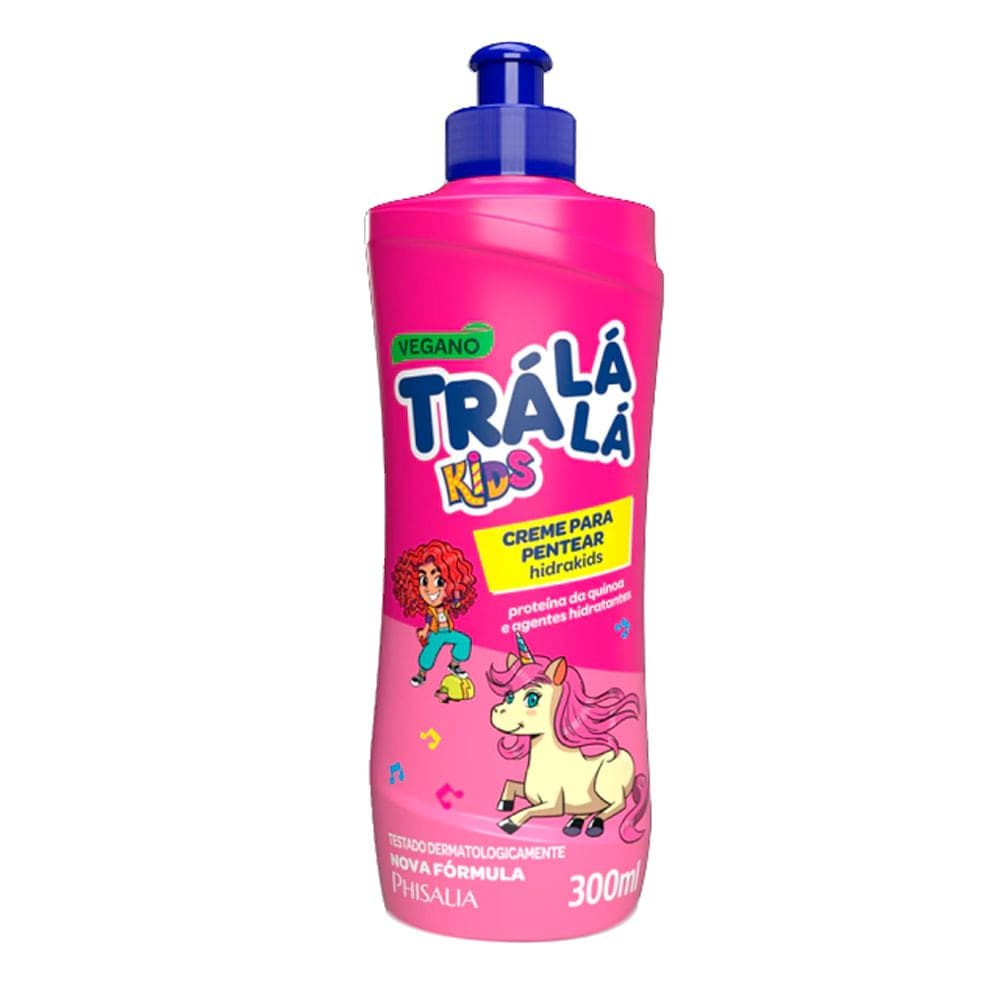 Creme de Pentear Trá Lá Lá Kids Hidrakids Vegano 300ml