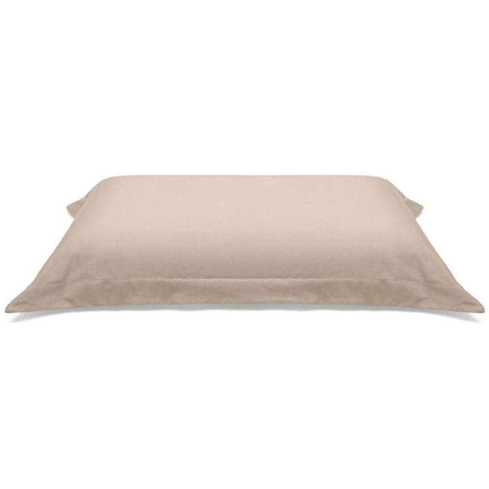 Fronha Avulsa Buettner Malha Lisa Com Abas Image 50cmx70cm Bege