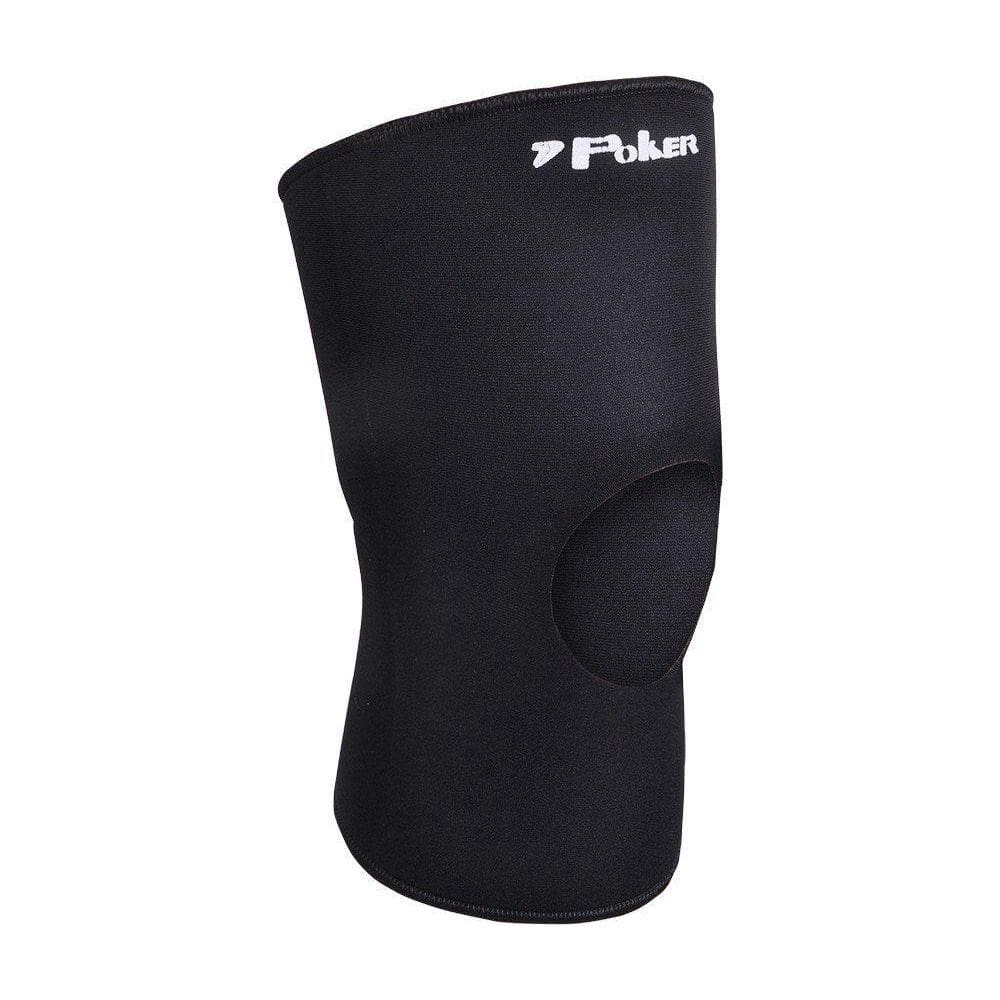 Joelheira Ortopedica Poker Neoprene Lisa C/ Orificio 06489-00 - Preto M