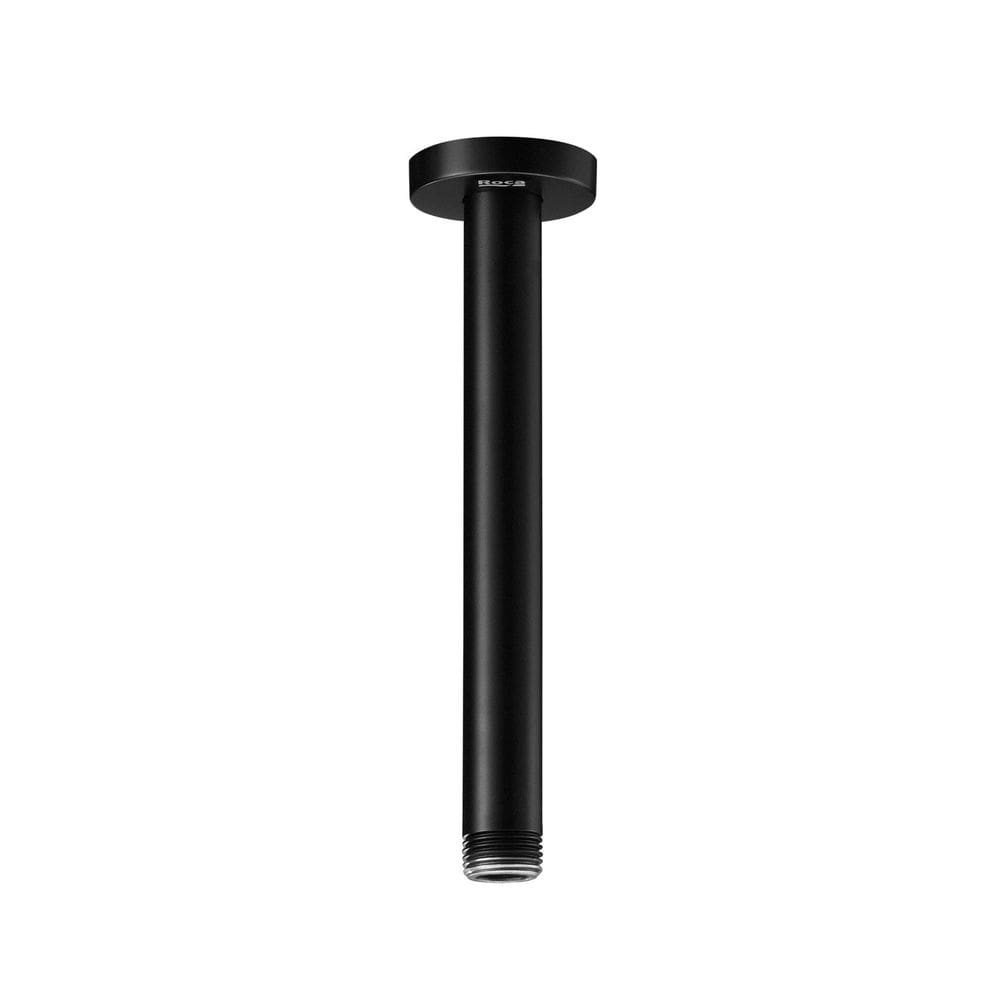 Braço para Chuveiro de Teto Redondo 20cm Matte Black