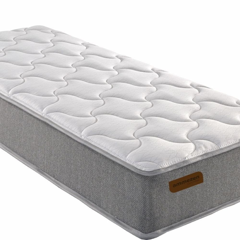 Colchão Solteiro Ammezen Intermediário 88cm x 188cm x 28cm Cinza
