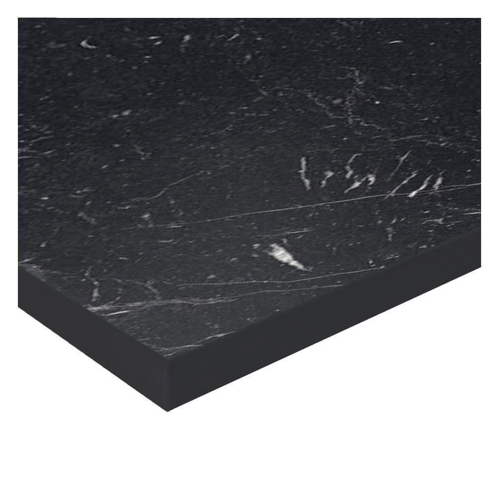 Tampo para Balcão de Pia Nero Marquina 100% MDF Madesa