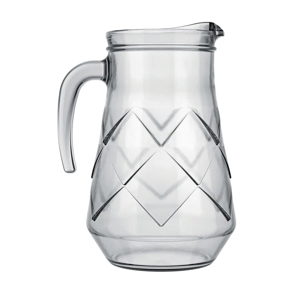 Jarra Maracatu Vidro 1,5L Água Suco Bebida Transparente Nadir
