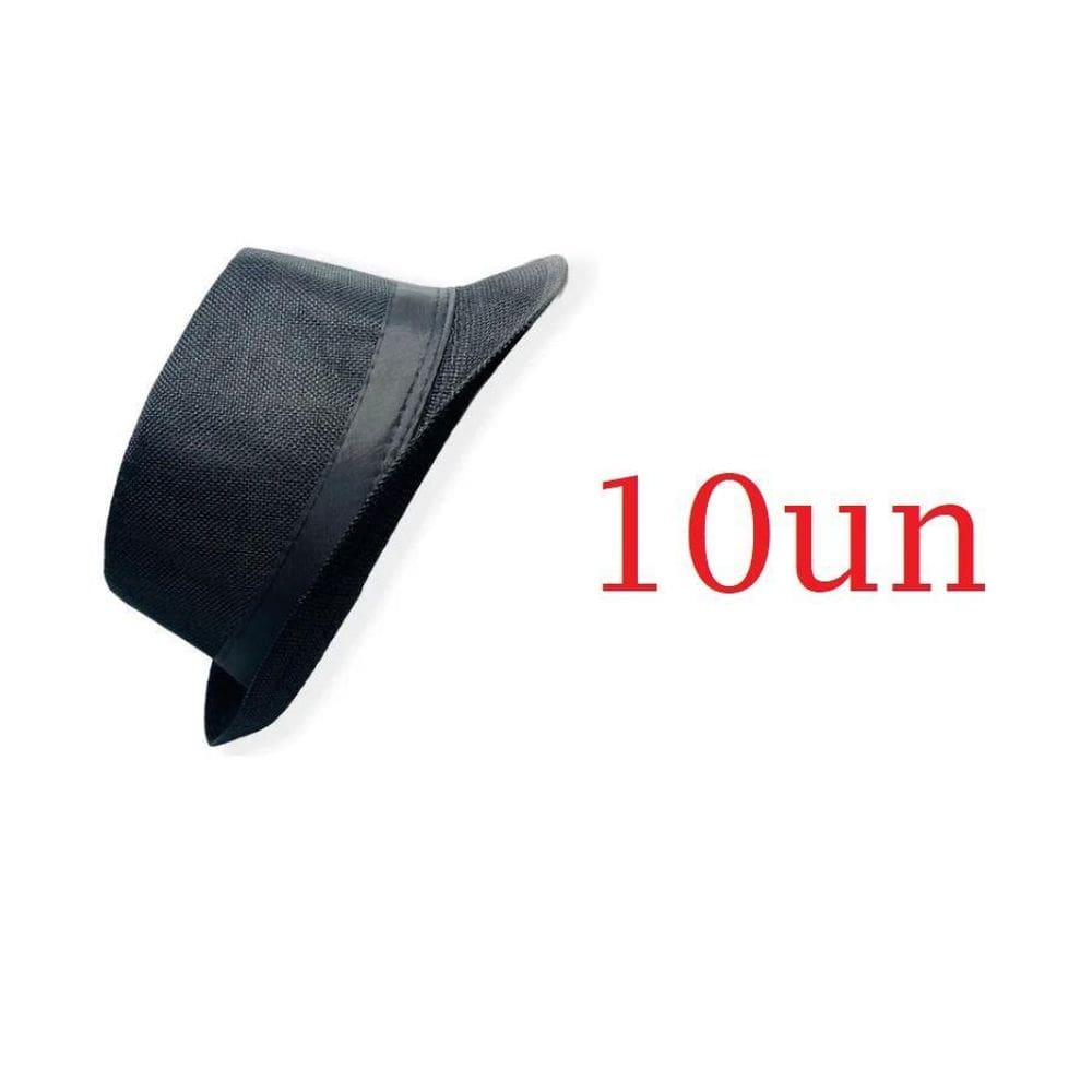 Chapeu Panama Malandro Carioca Masculino Feminino Kit 10Un