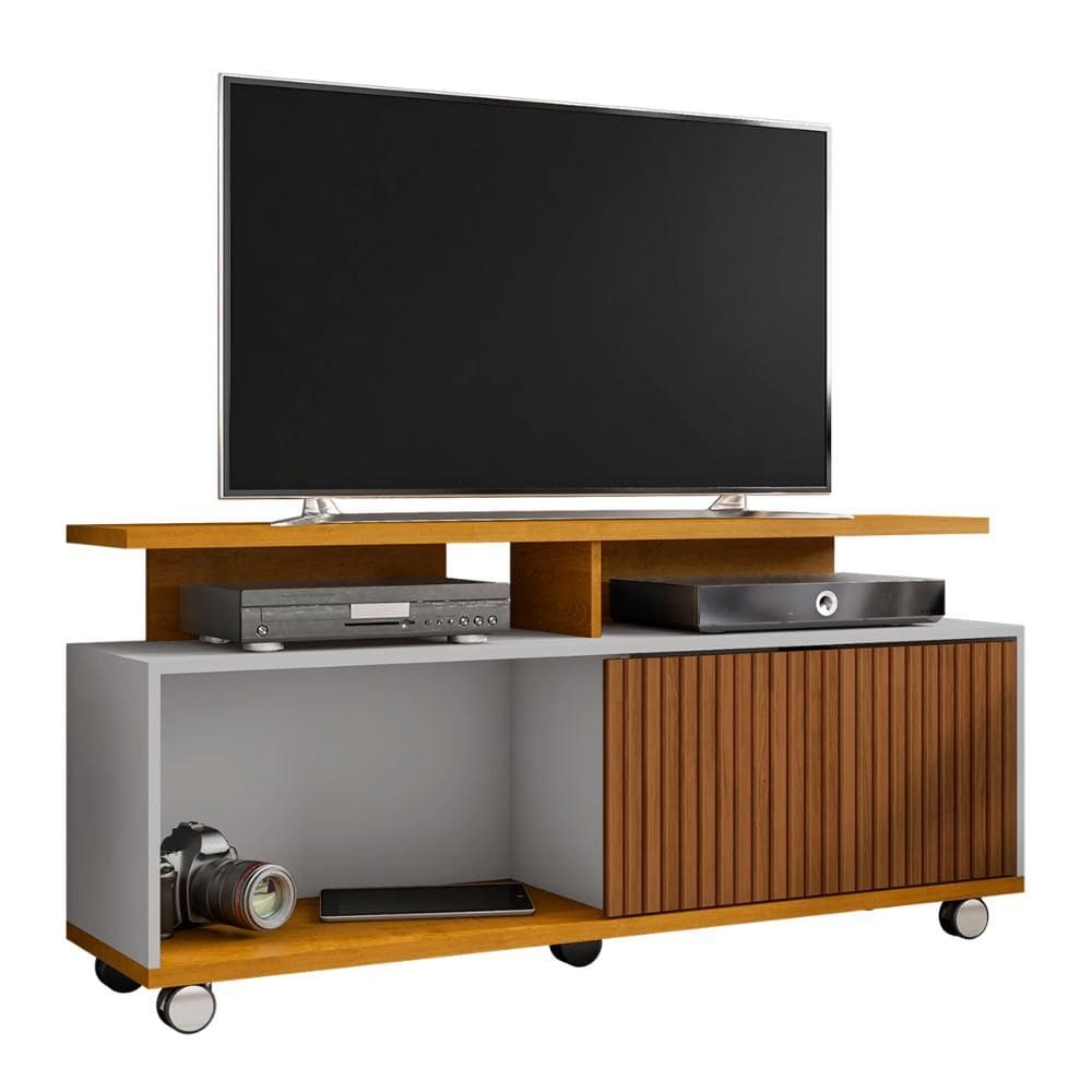 Rack Bancada Para TV 52 Pol Sala Topazio CIN/OFF - RIPA