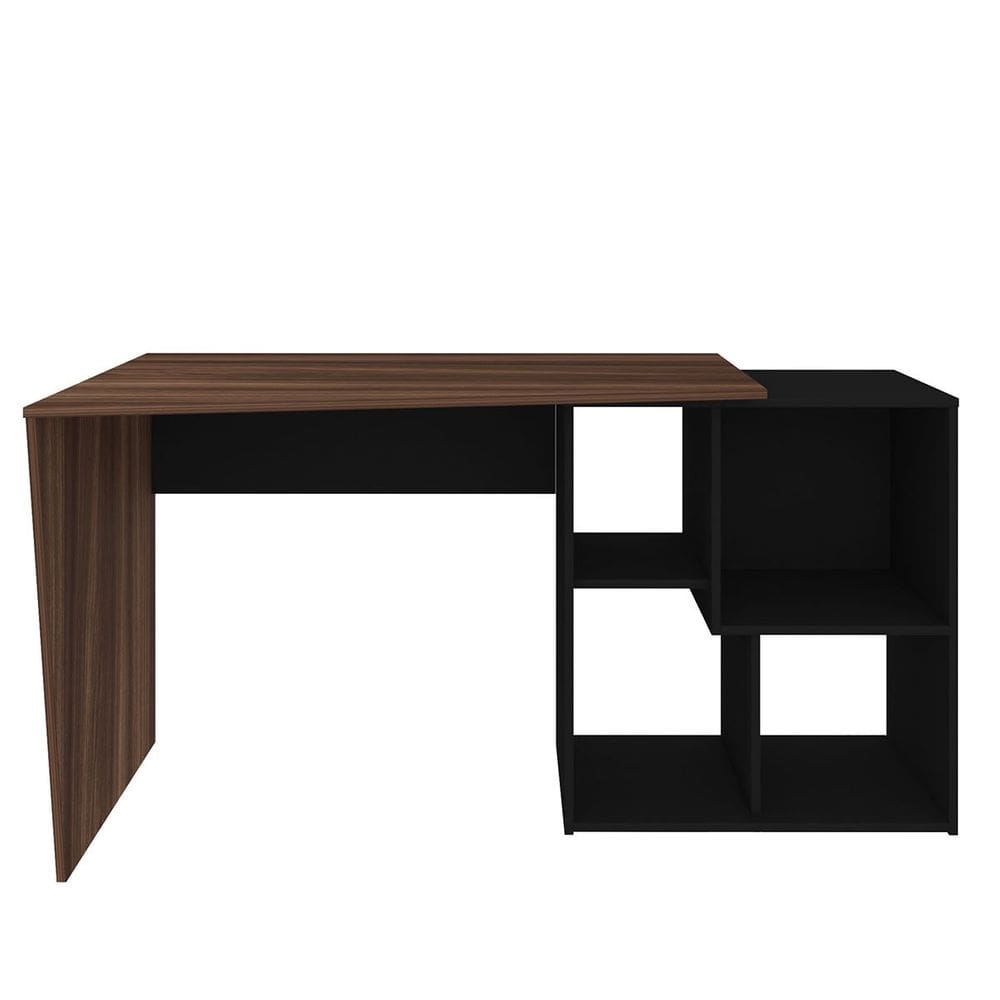 Mesa Escrivaninha em L com Nichos Duran