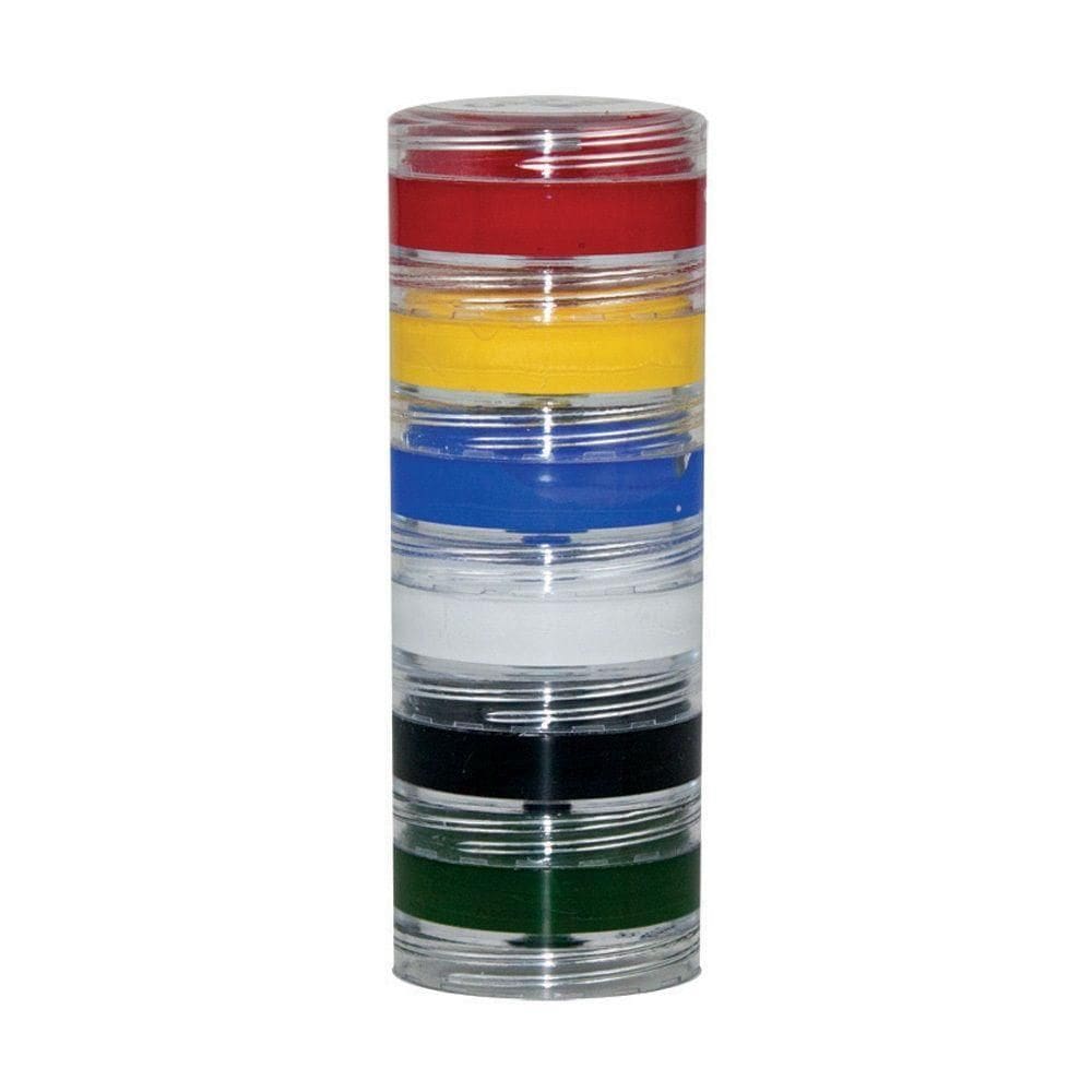 Kit Tinta Facial Cremosa Com 6 Cores