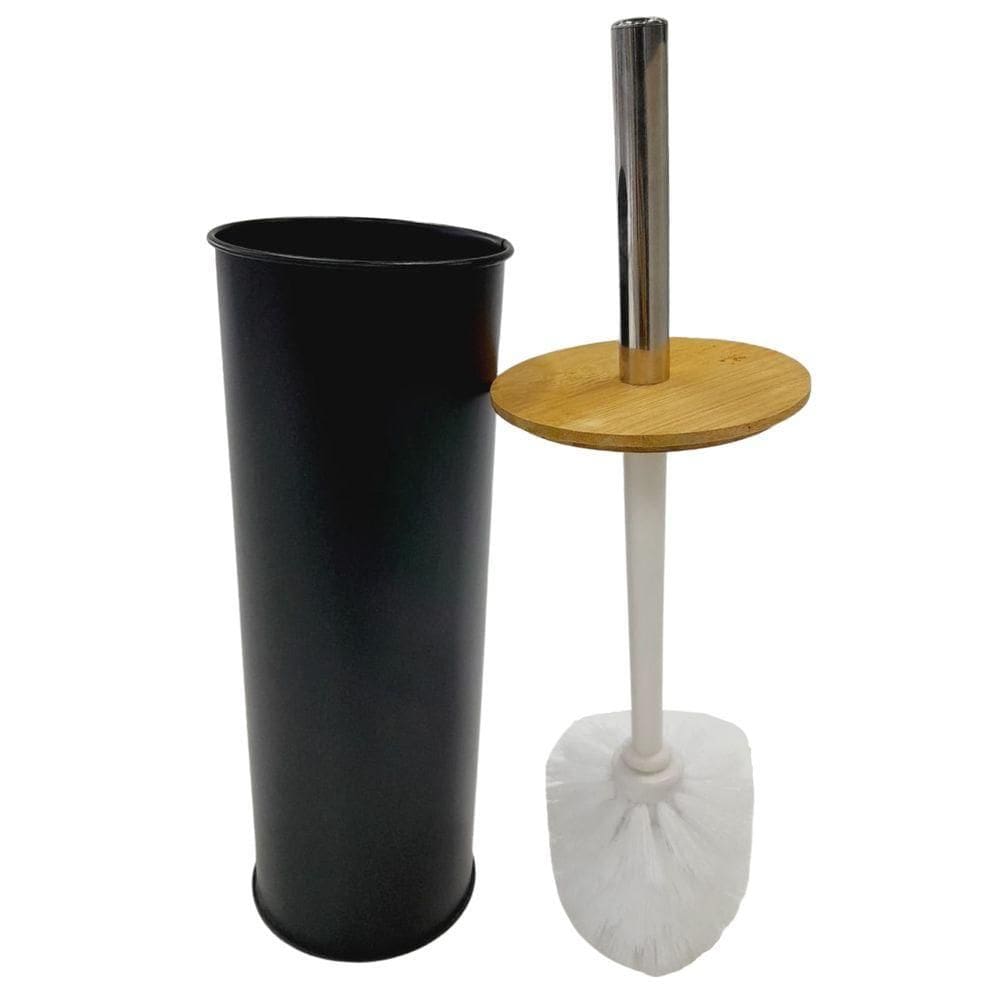 Escova Sanitária Inox com Suporte N244382-4 Preta - Quanhe