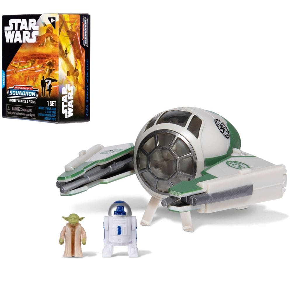 Pacote Toy STAR WARS Micro Galaxy Squadron Jedi Starfighter