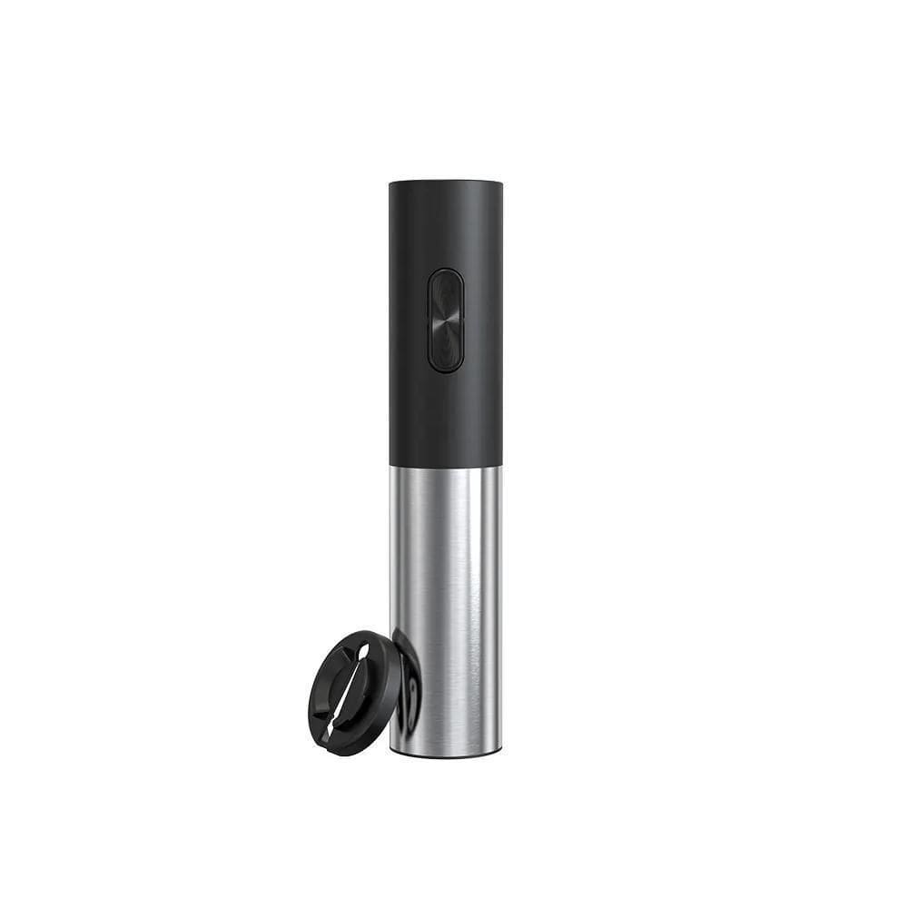 Saca Rolhas Automático Elétrico Inox Abridor Vinho Prático