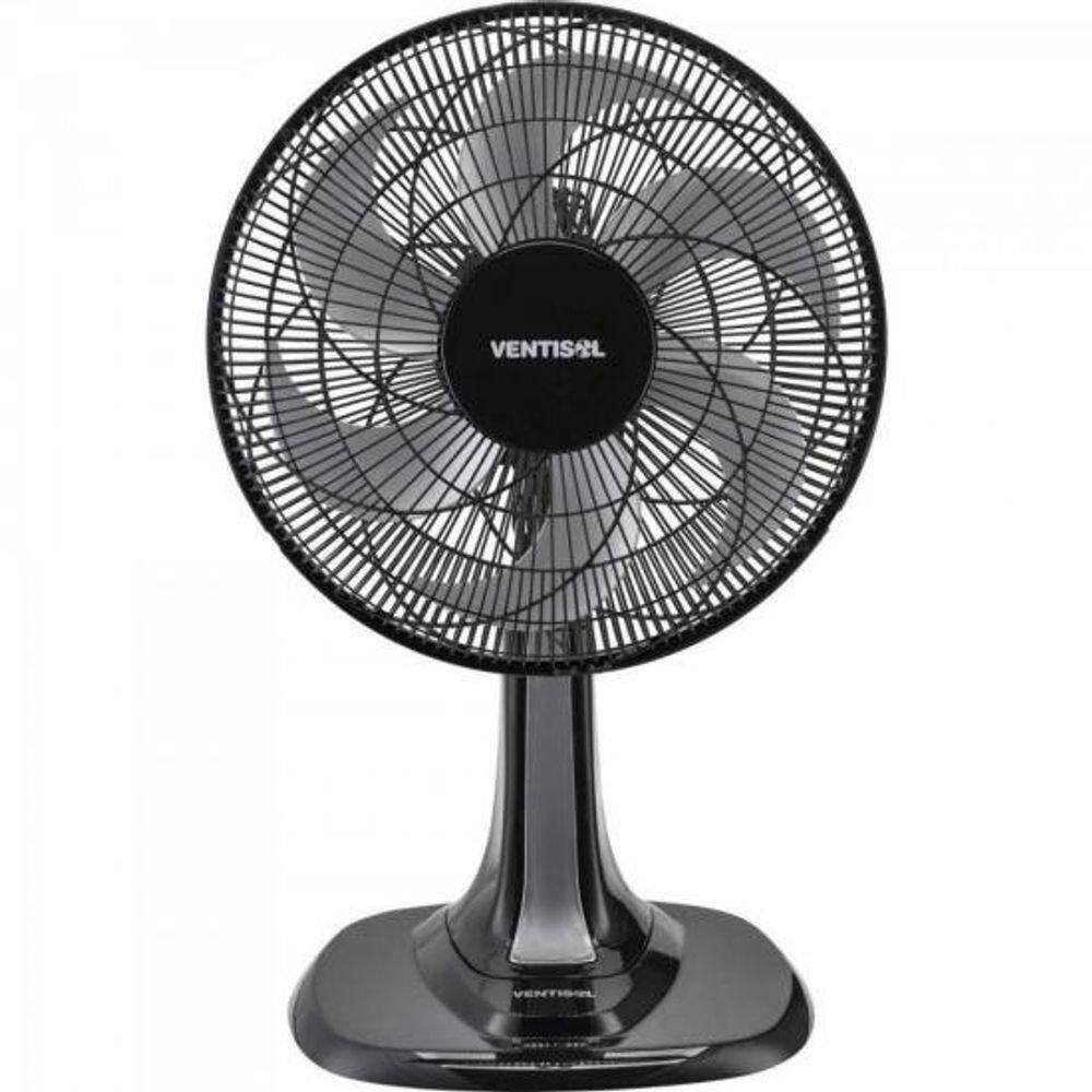 Ventilador De Mesa Ventisol Turbo 6 30cm Preto/cinza 220v [f002]