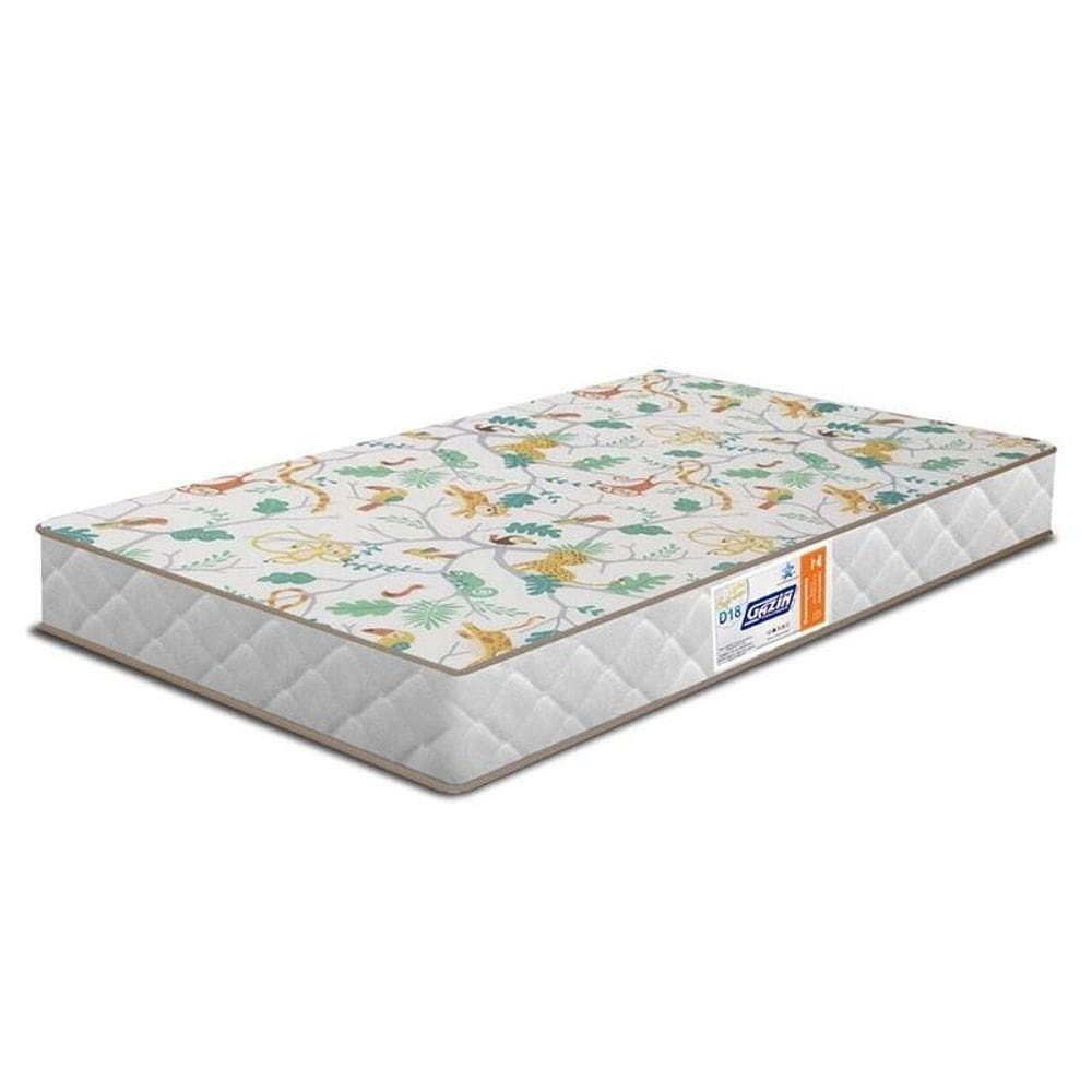 Colchão Mini Cama Espuma Supreme D18 70cmx150cm Branco - Gazin Branco