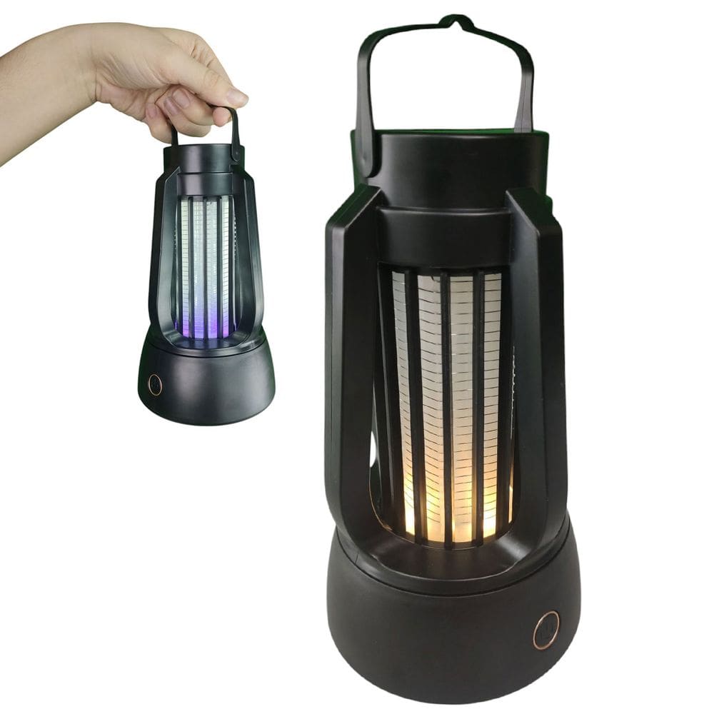 Luminaria Repelente Eletrico Luz Ultravioleta Afasta Mosquito Pernilongo Inseto Mosca USB Bateria Recarregavel Armadilha