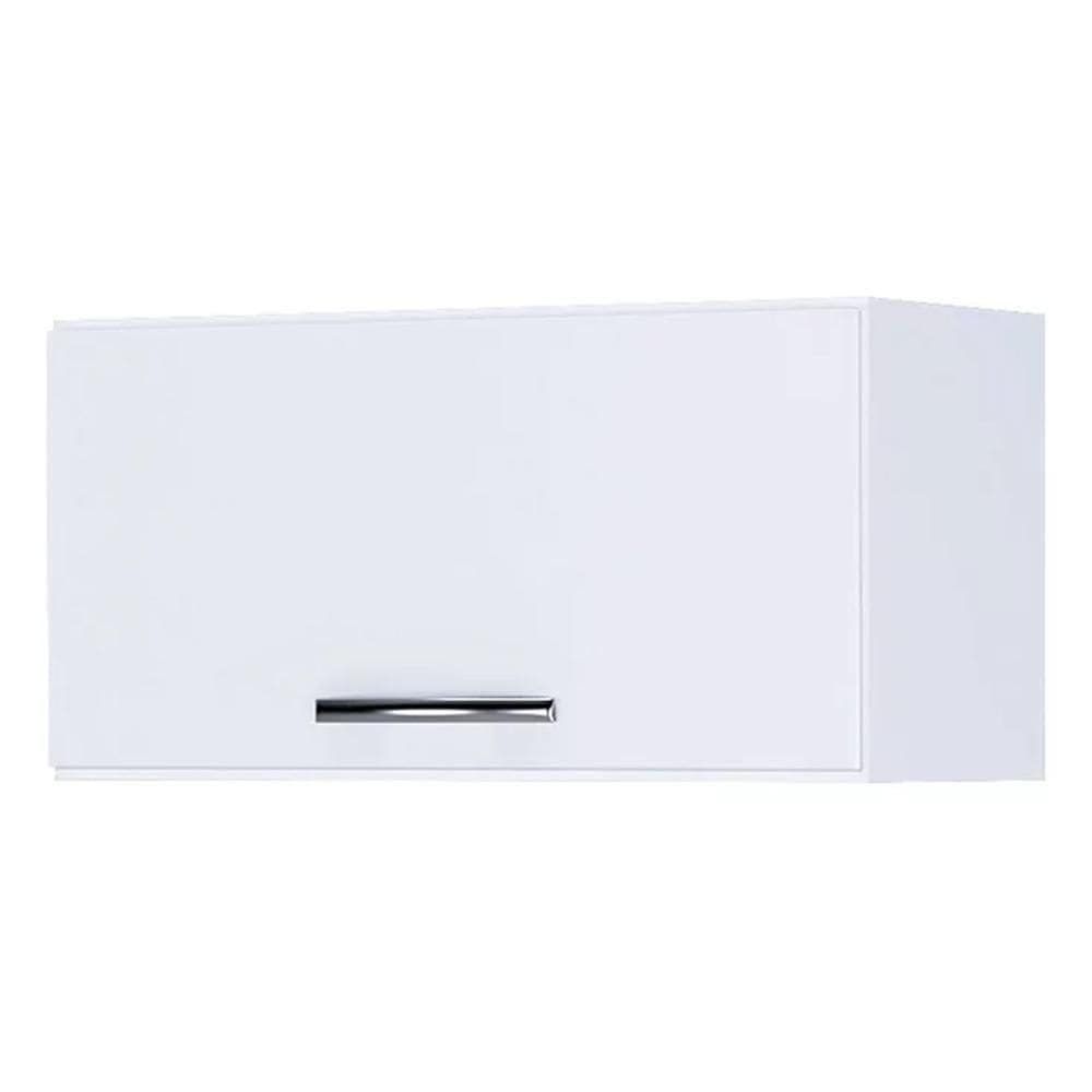 Armário Aéreo Basculante 60cm Branco - Ajl Móveis Branco