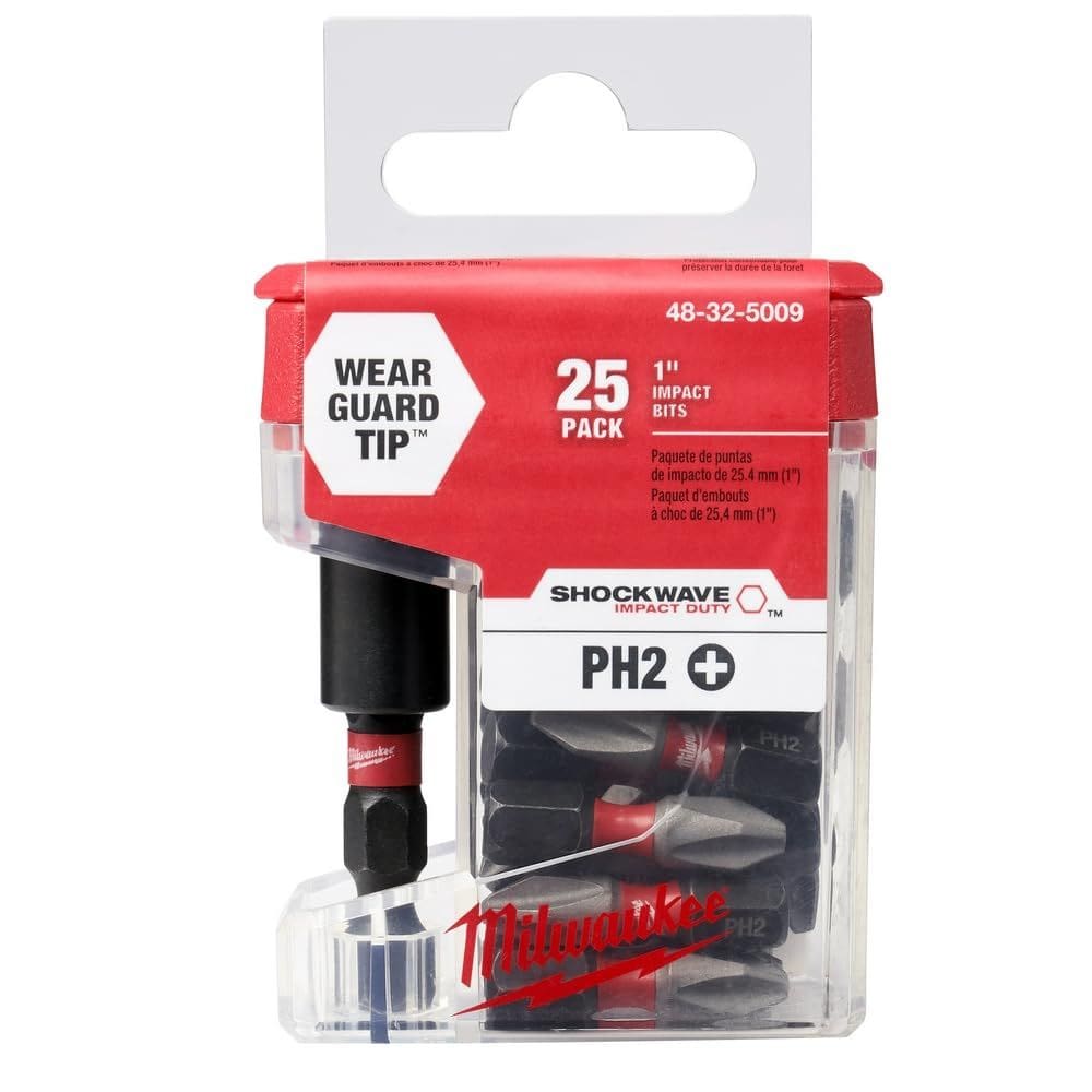 Porta-brocas magnético Milwaukee 48-32-5009 1 pacote com 25