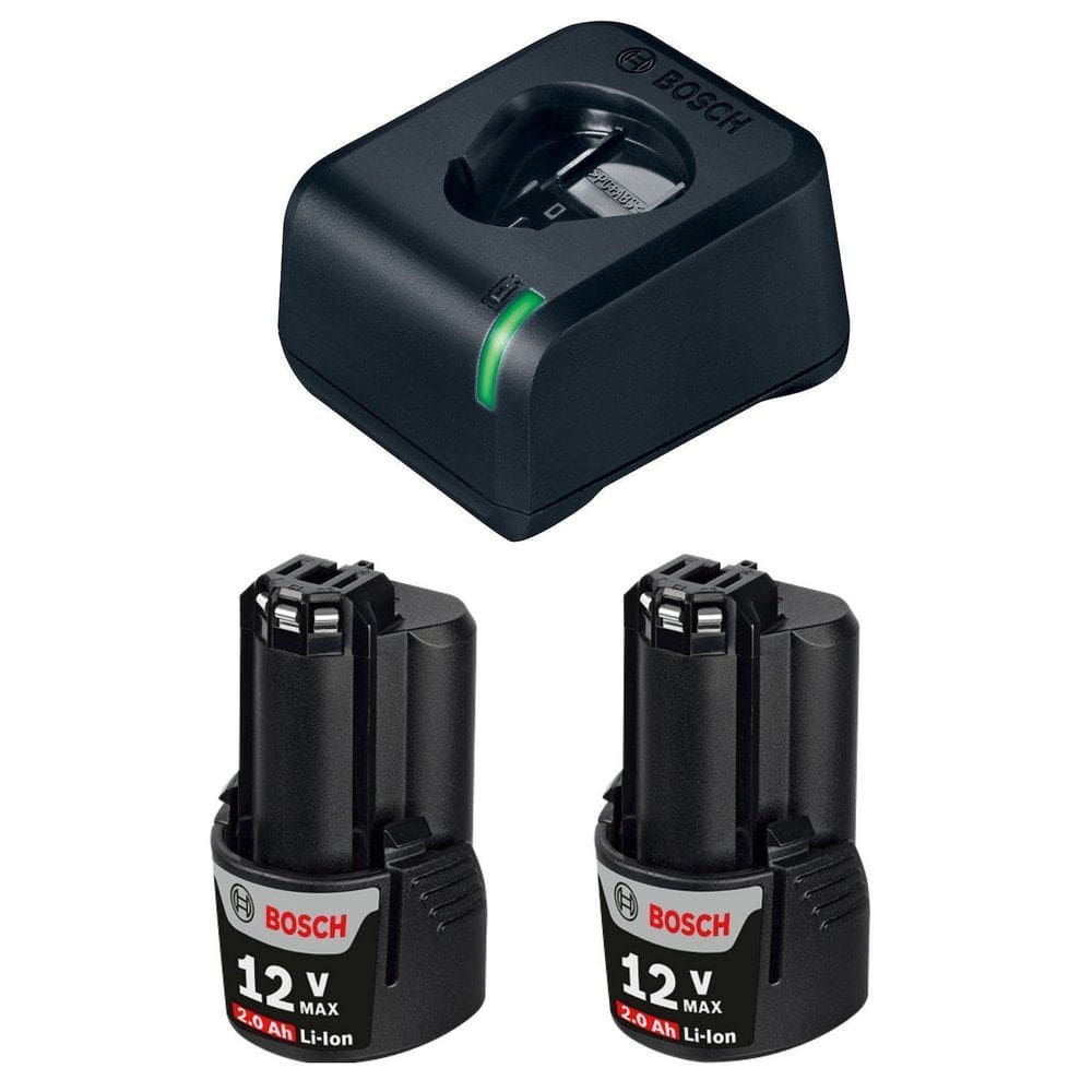 Kit Carregador GAL 12V-20 + 2 Baterias 12V 2,0AH Bosch