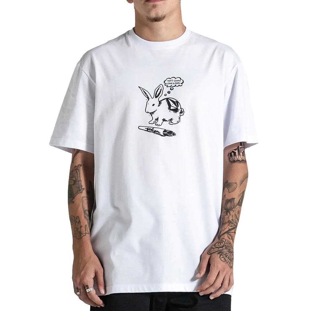 Camiseta Volcom Dental WT25 Masculina Branco