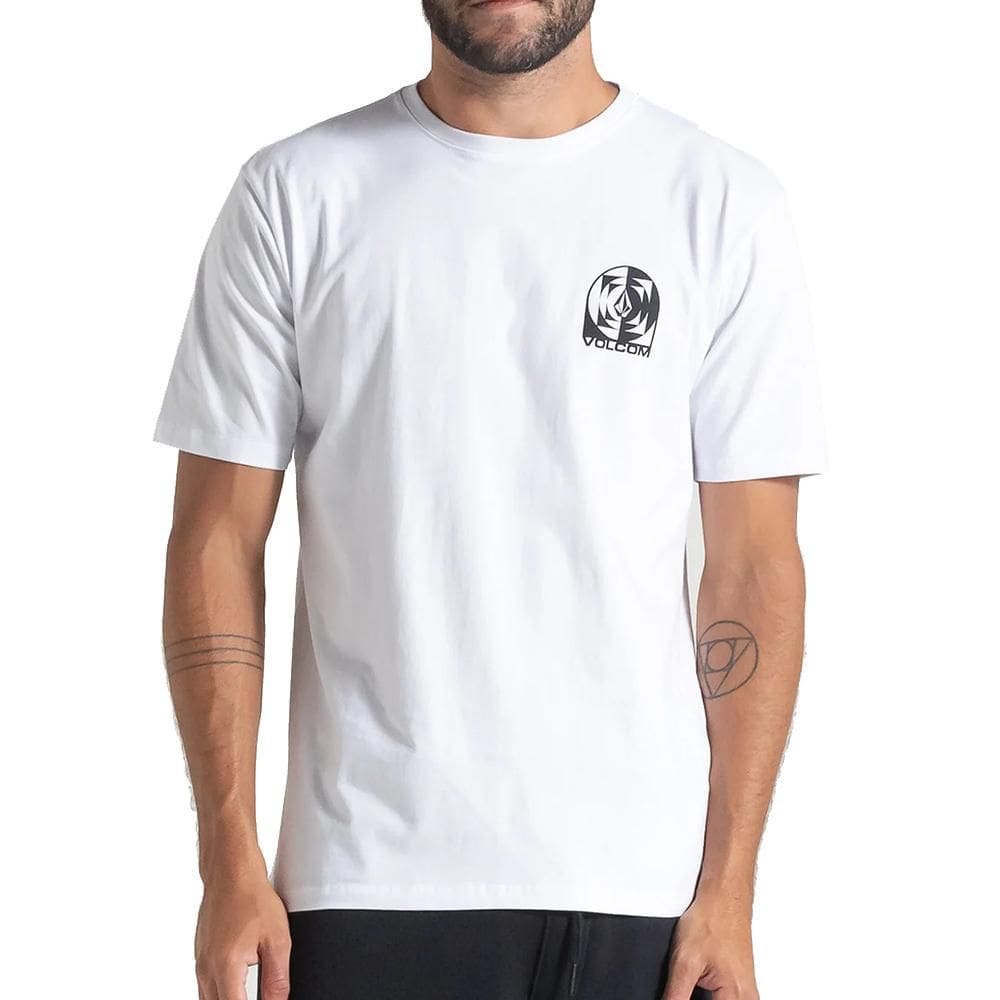 Camiseta Volcom Chamber WT25 Masculina Branco