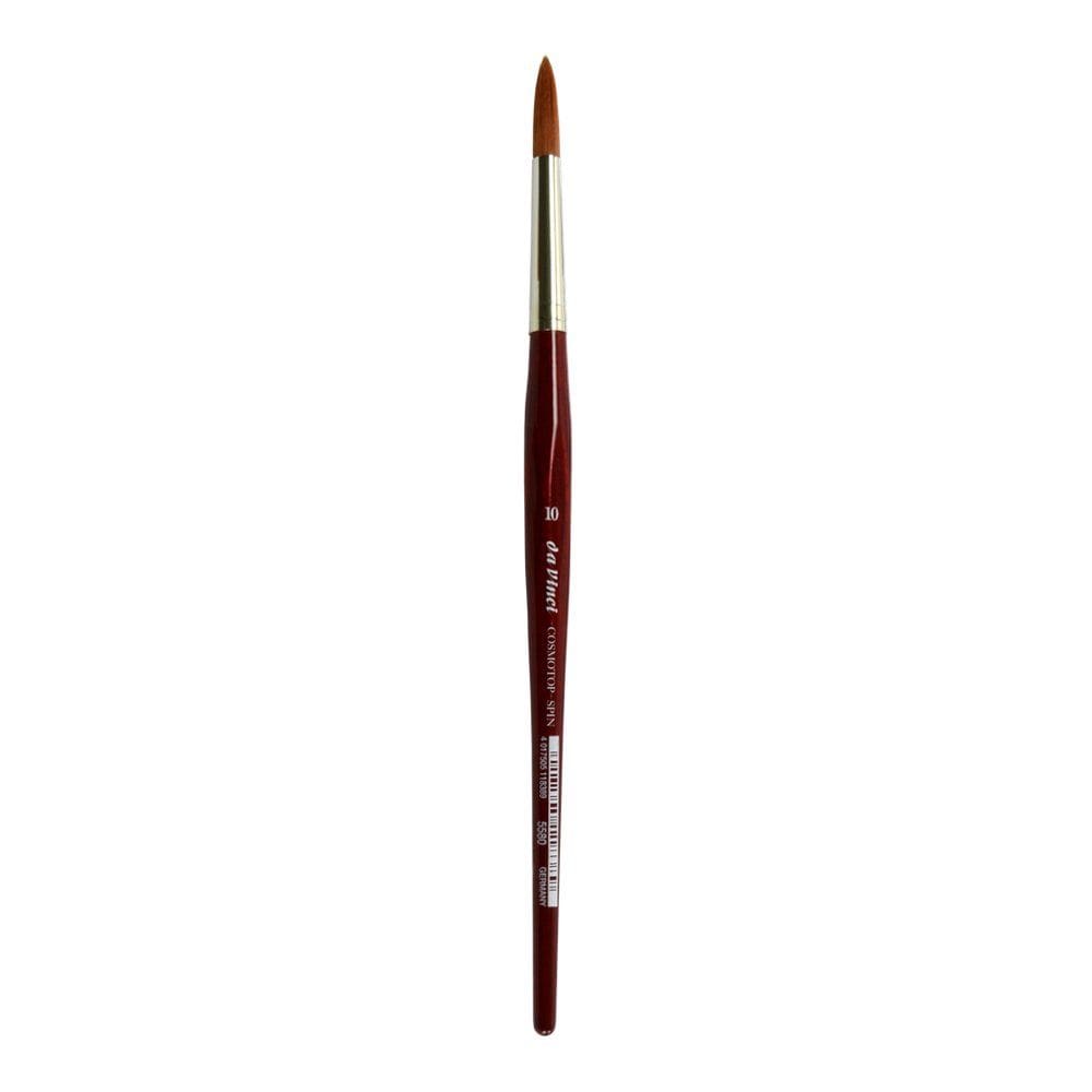Pincel de pintura da Vinci Watercolor Series 5580 CosmoTop Spin
