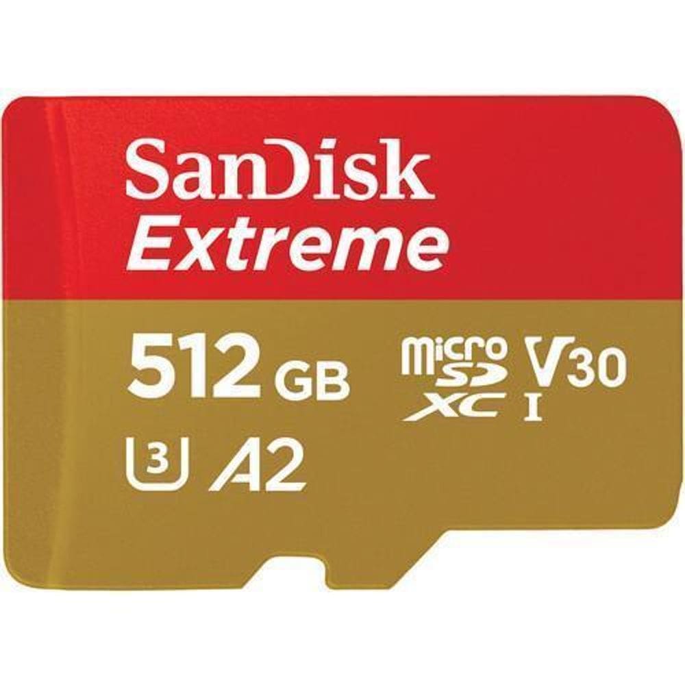 Cartão De Memória Extreme Micro Sd Xc 512Gb Uhs-I 190Mb/S