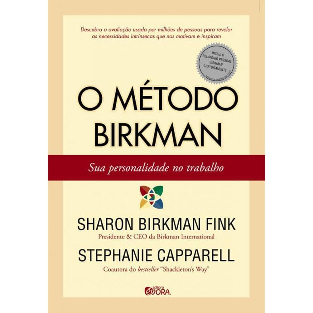 Livro O Método Birkman: Sua Personalidade No Trabalho