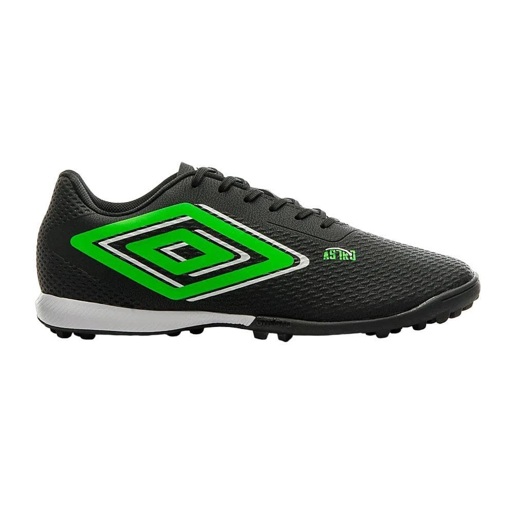 Chuteira Society Astro Club U01fb00119-152 - Preto/Verde 39
