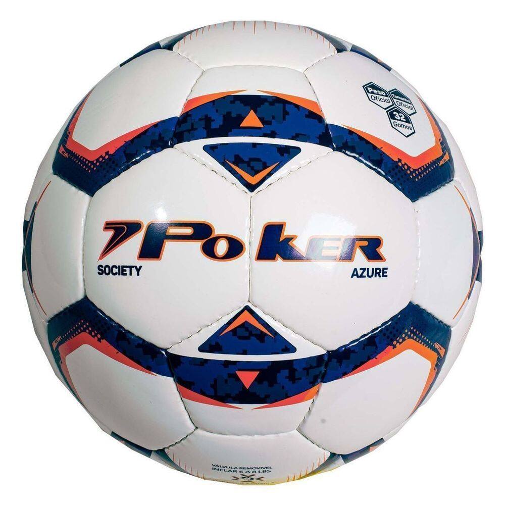 Bola Poker Society Extra 32 Gomos Azure Unissex 05816-ACALC