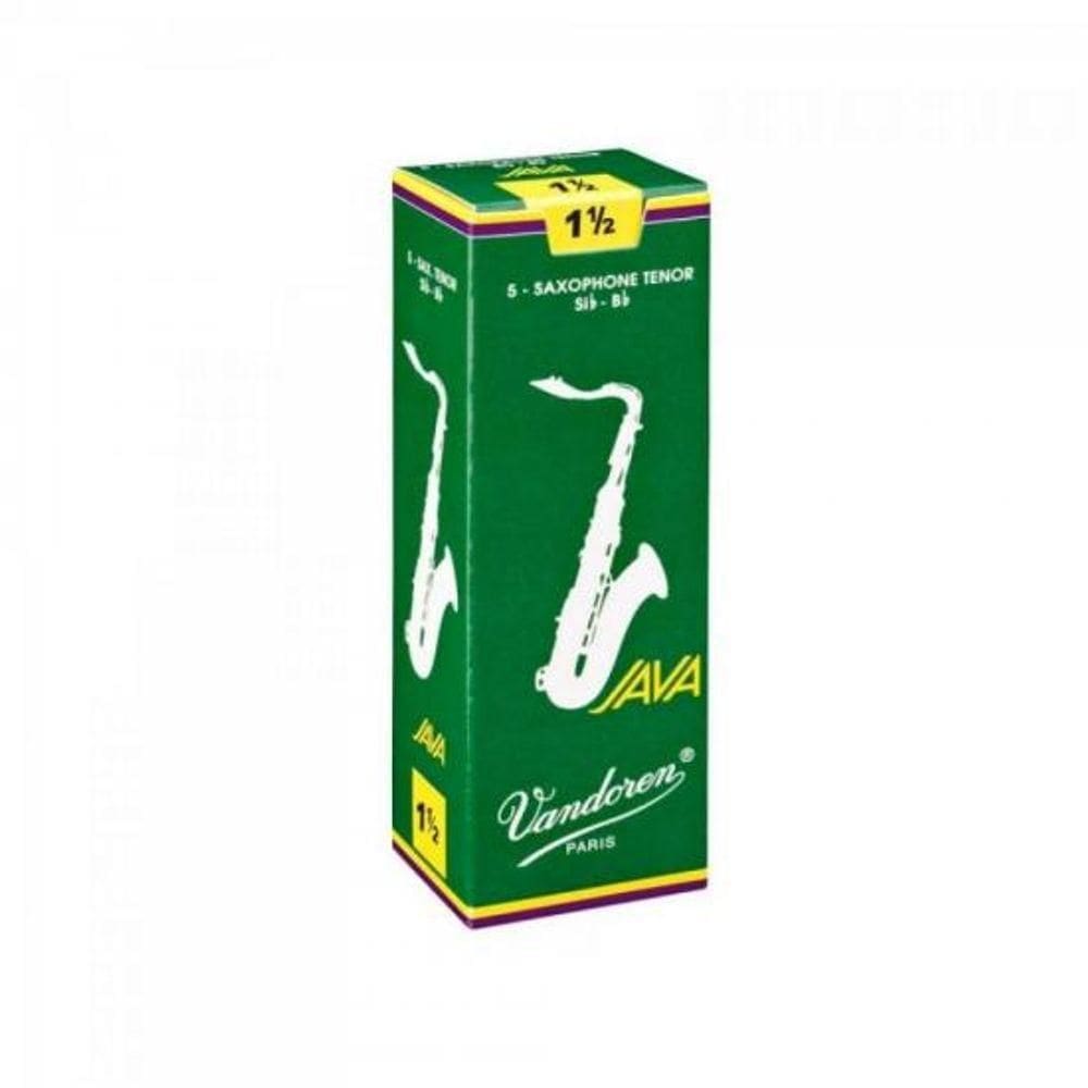 Palheta Para Saxofone Tenor Java 1½ Vandoren (caixa C/5) - Cx / 5 [f002]
