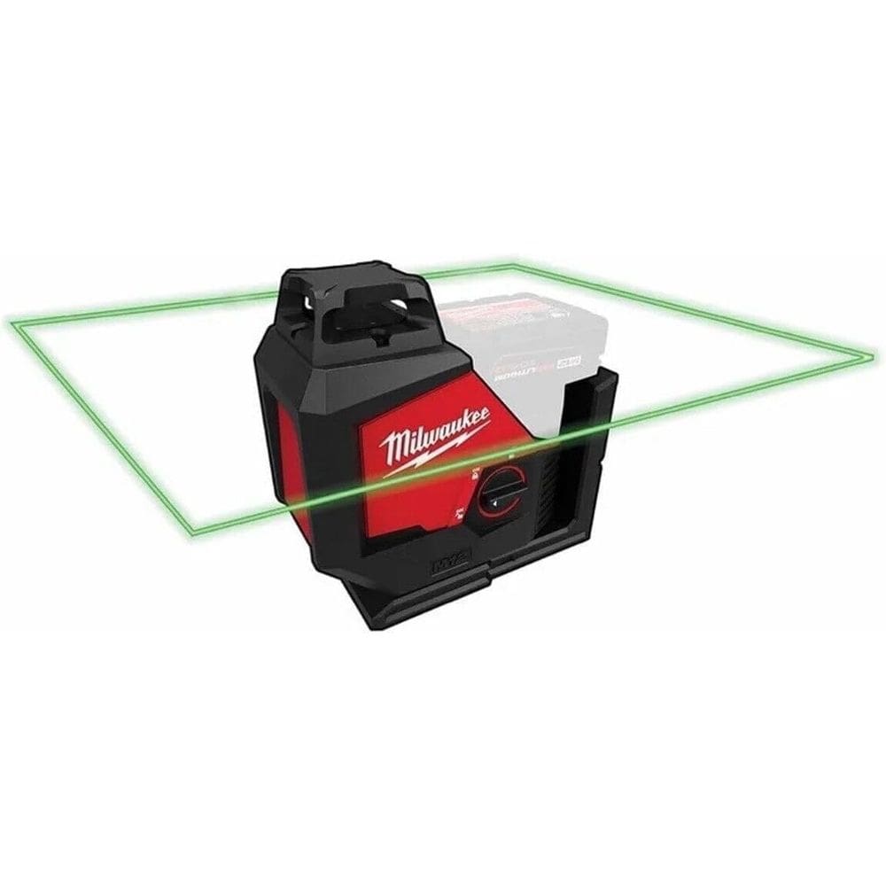 Nível de laser Milwaukee M12 3631-20 Verde em plano único de 360°