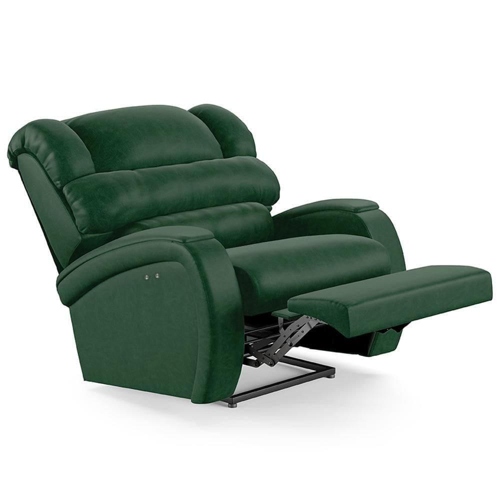 Poltrona Do Papai Reclinável Kalie Power Touch Fh9 Pu Verde Musgo - Mpozenato