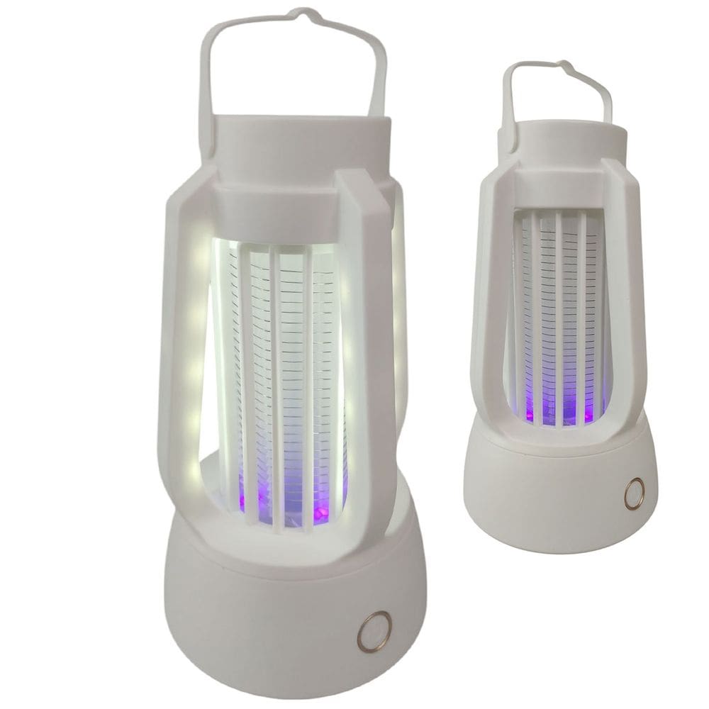 Luminaria Repelente Eletrico Luz Ultravioleta Afasta Mosquito Inseto Pernilongo Mosca Armadilha USB Bateria Casa Quarto Acampamento Ambiente Seguro