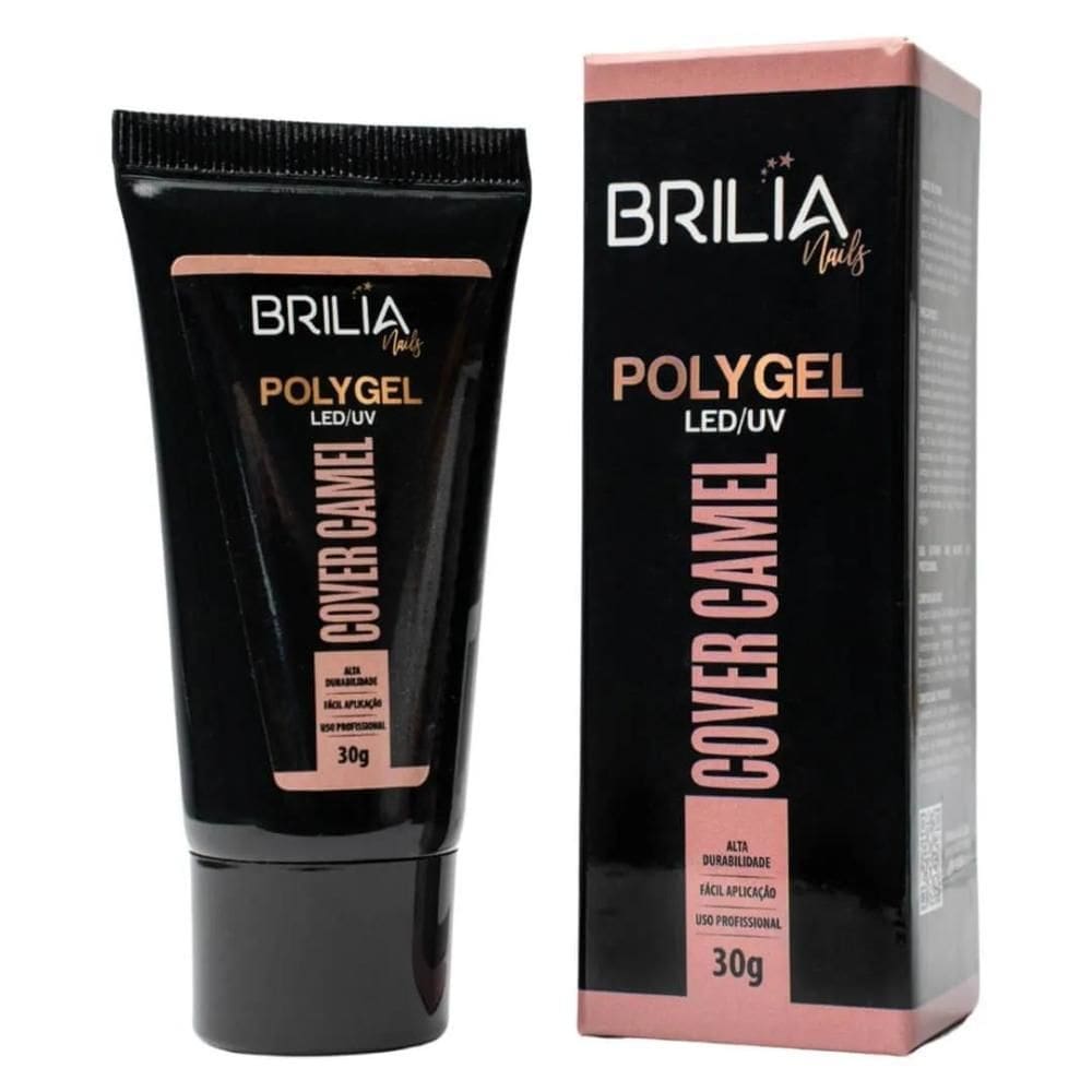 Brilia Nail Polygel Cover Camel 30G